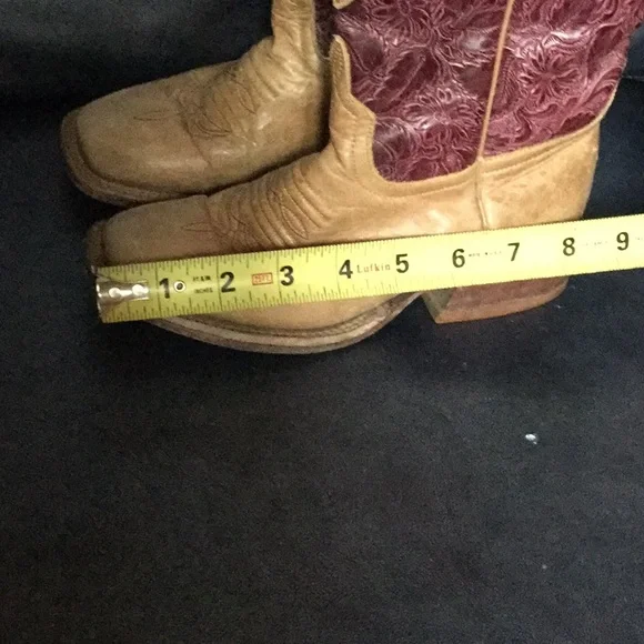 Anderson bean rodeo cowgirl cowboy boots ranch barn barrel racing buckaroo - Picture 11 of 13